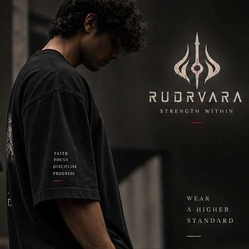 RUDRA WITHIN Oversized Tee | Rudrvara